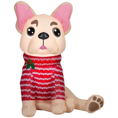 french bulldog gifts for christmas|french bulldog christmas inflatable.